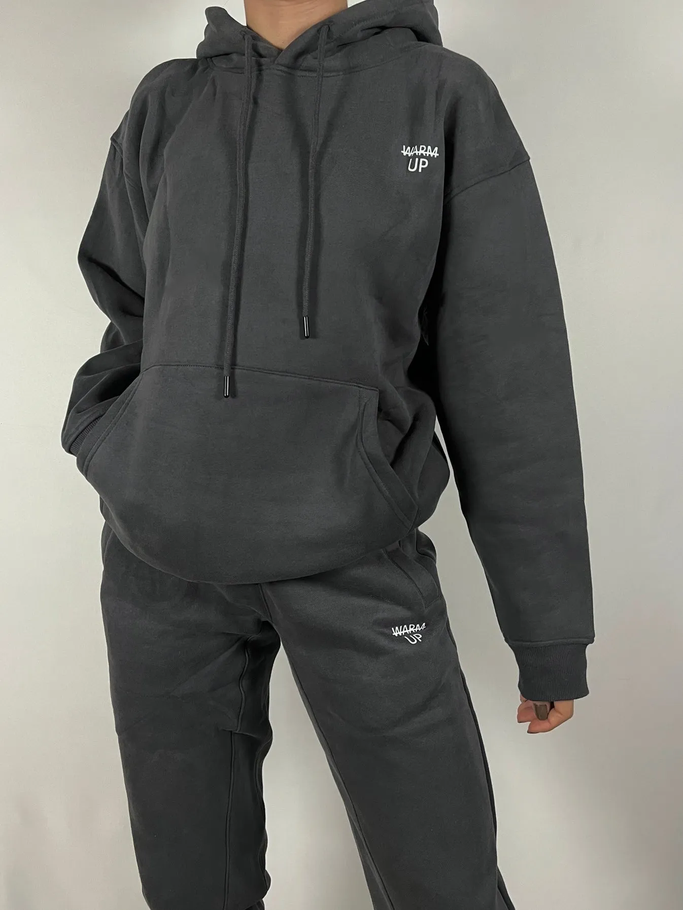 Odyssey Grey Thick Oversized Hoodie