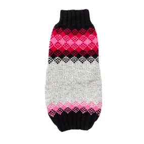 Pink Diamonds Dog Sweater