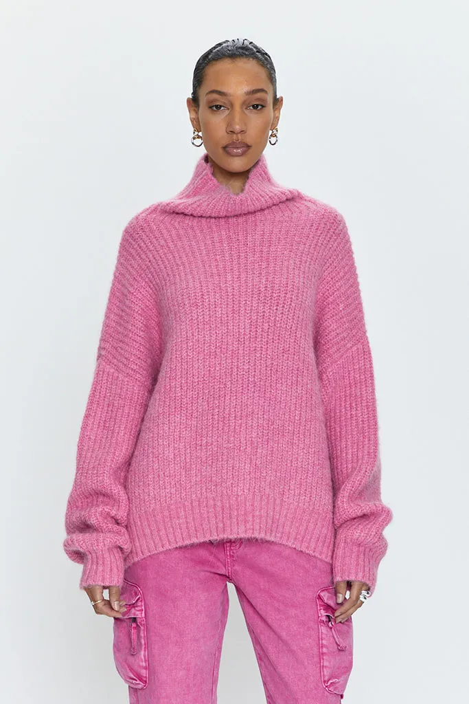 Pistola - Ashley Turtleneck Sweater - Aurora Pink