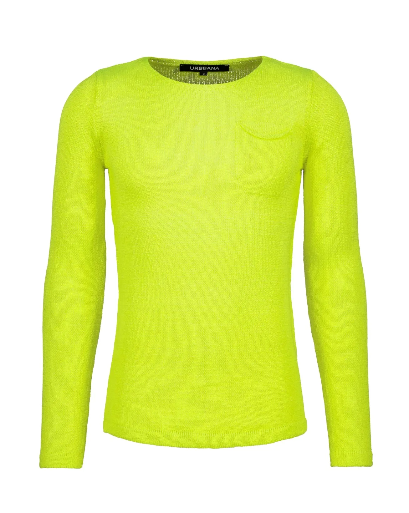 Prep Fluorescent Sweater - Yellow