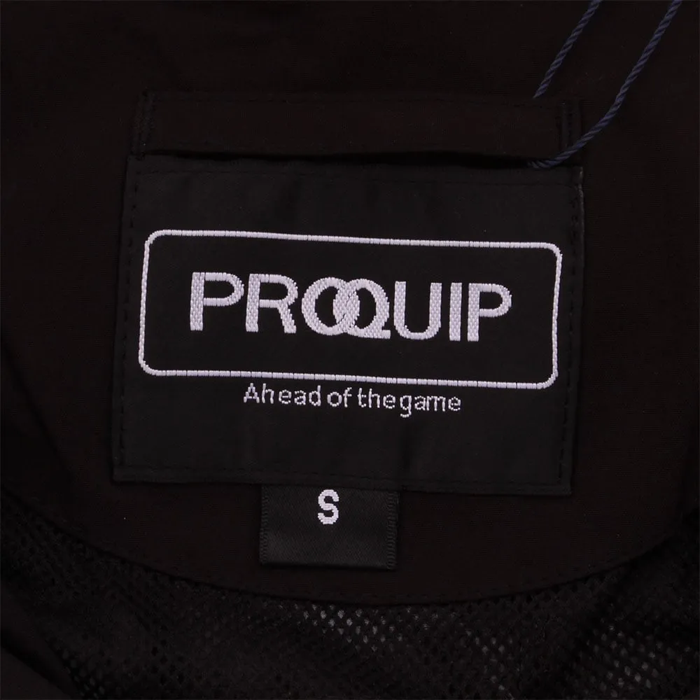 Proquip Tourflex 360 Elite 1/2 Zip Waterproof Jacket - Black/Iron Grey