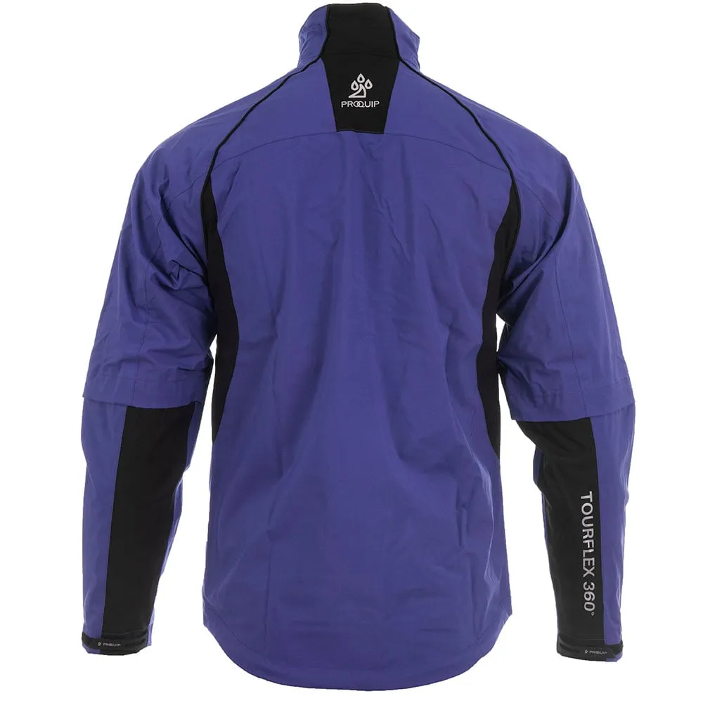 Proquip Tourflex 360 Elite 1/2 Zip Waterproof Jacket - Purple/Black