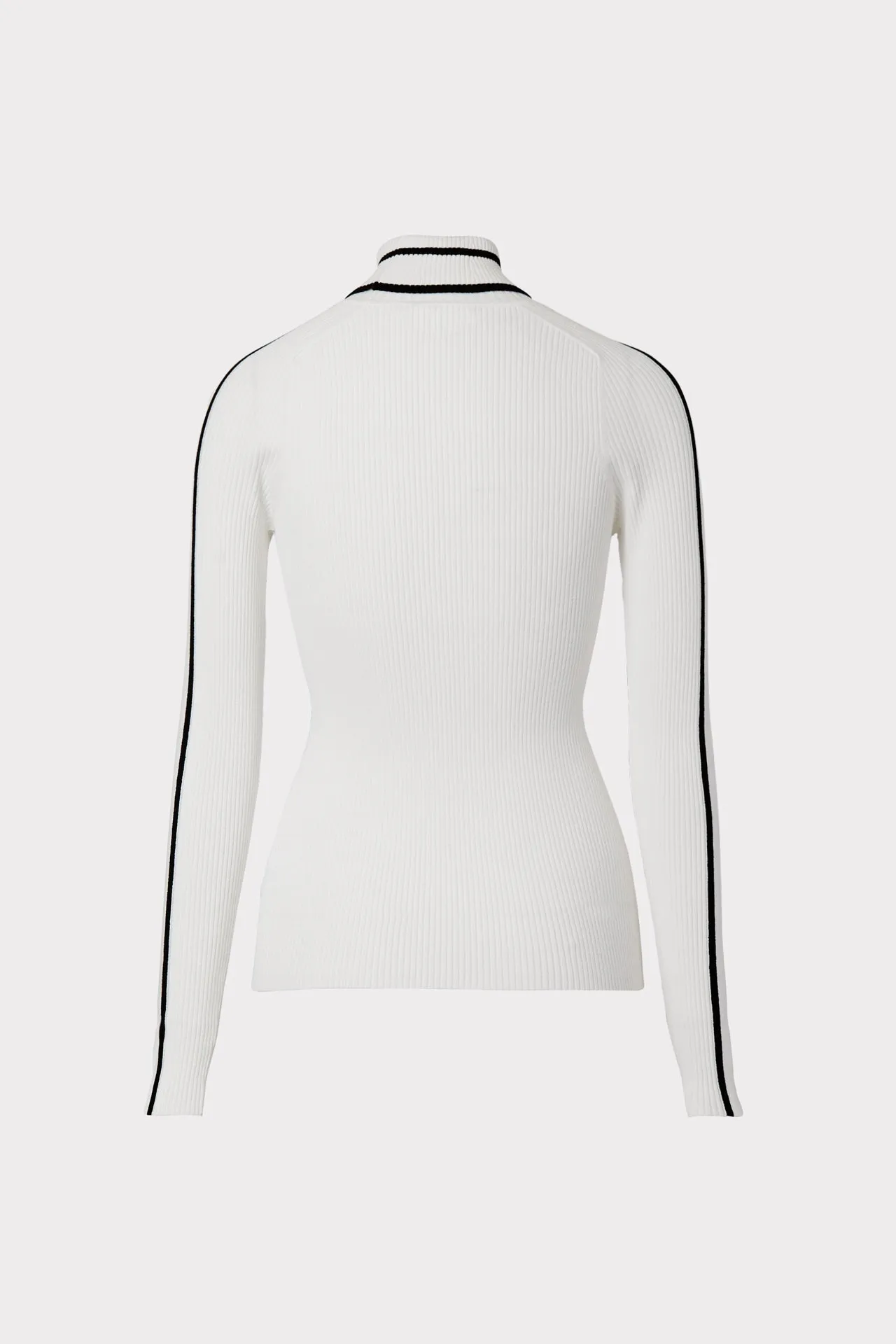 Racer Stripe Turtleneck