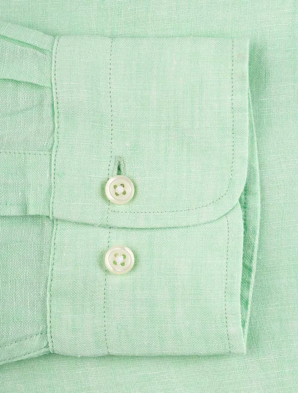 Regular Linen Shirt Button-down Absinthe Green