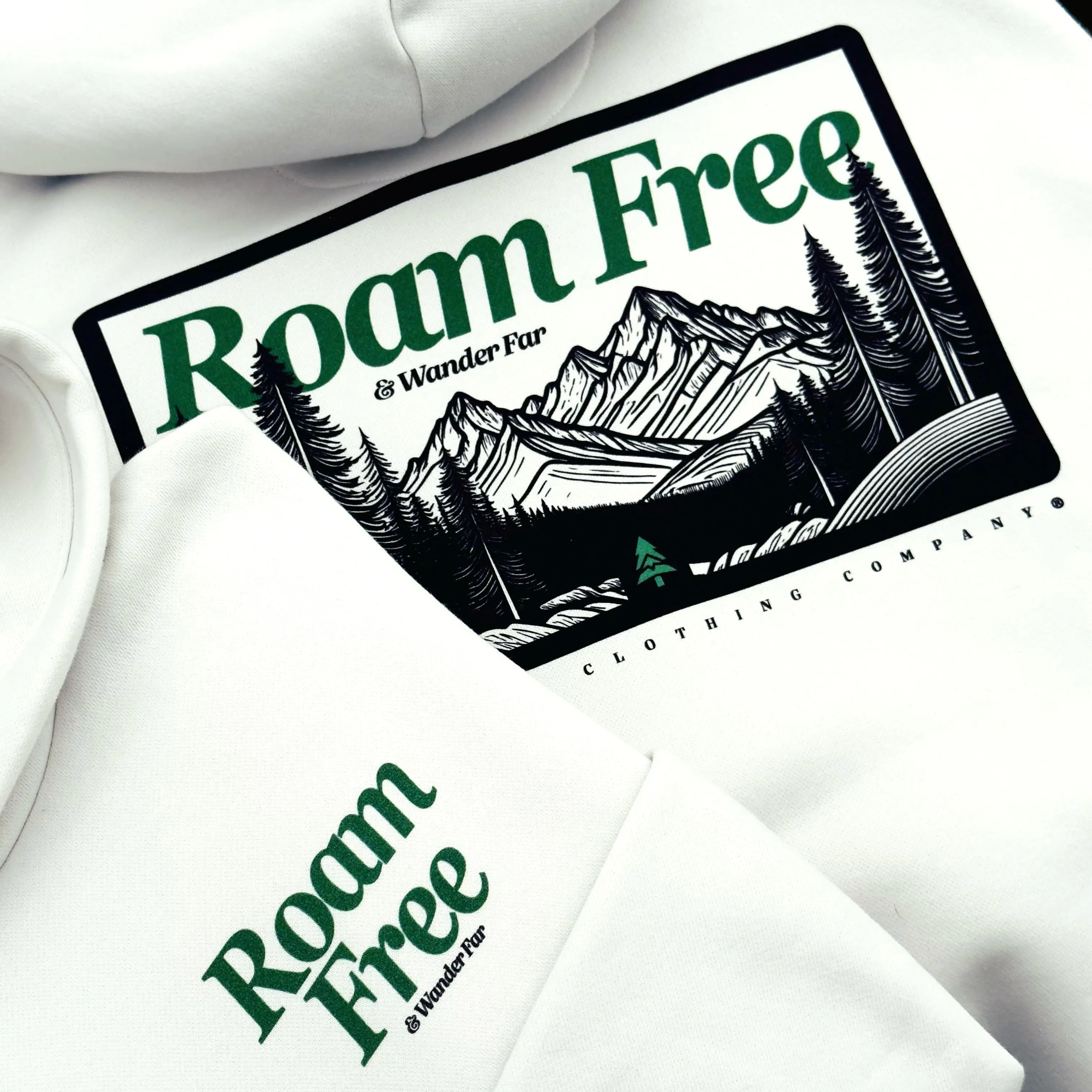 Roam Free & Wander Far Unisex Relaxed Hoodie