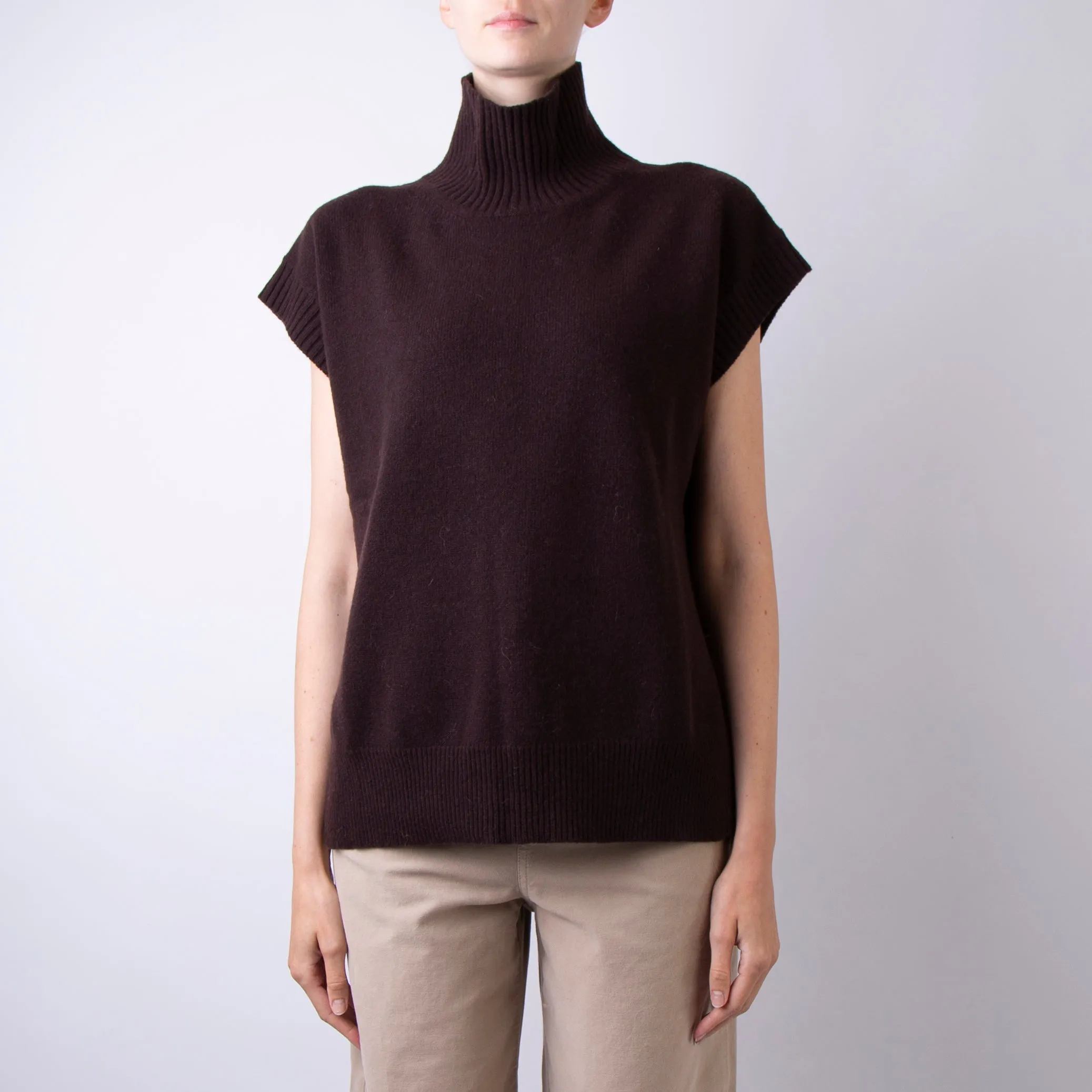 ROBERTO COLLINA SWEATER A40513 08 BROWN