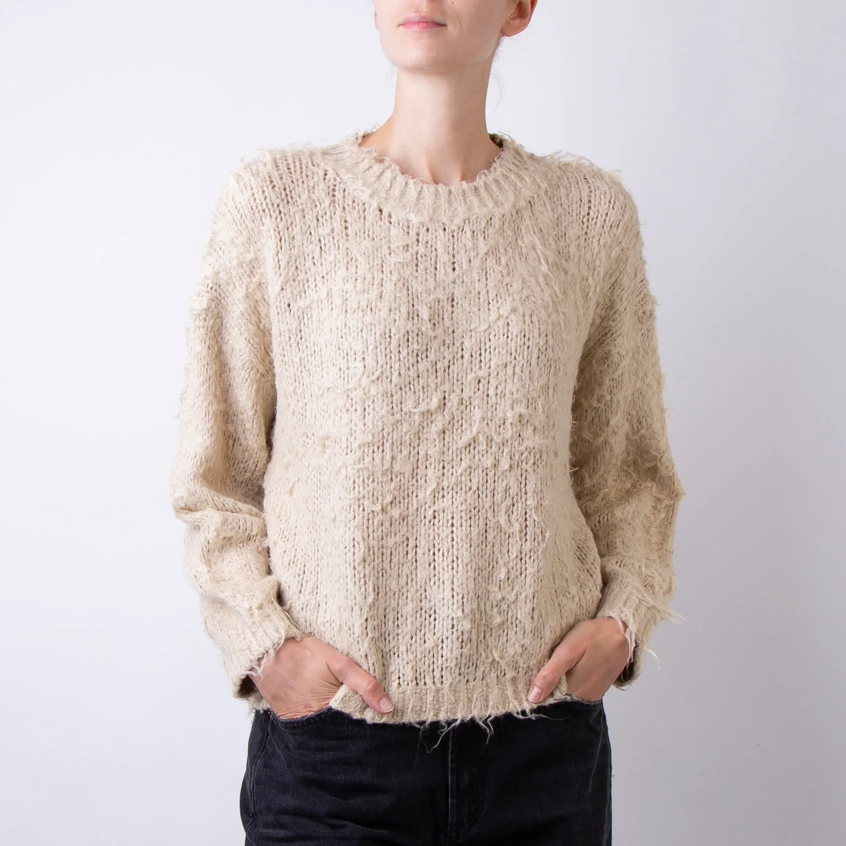 ROBERTO COLLINA SWEATER A49101 03 IVORY