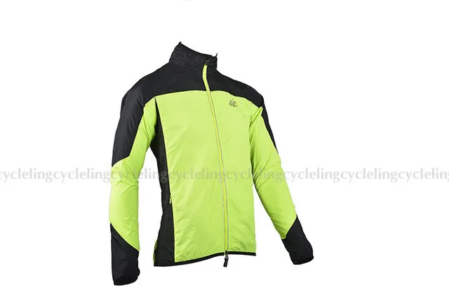 ROCKBROS Reflective Breathable Bike Bicycle Cycling Cycle Long Sleeve Wind Coat Windcoat Windproof Quick Dry Jersey Jacket