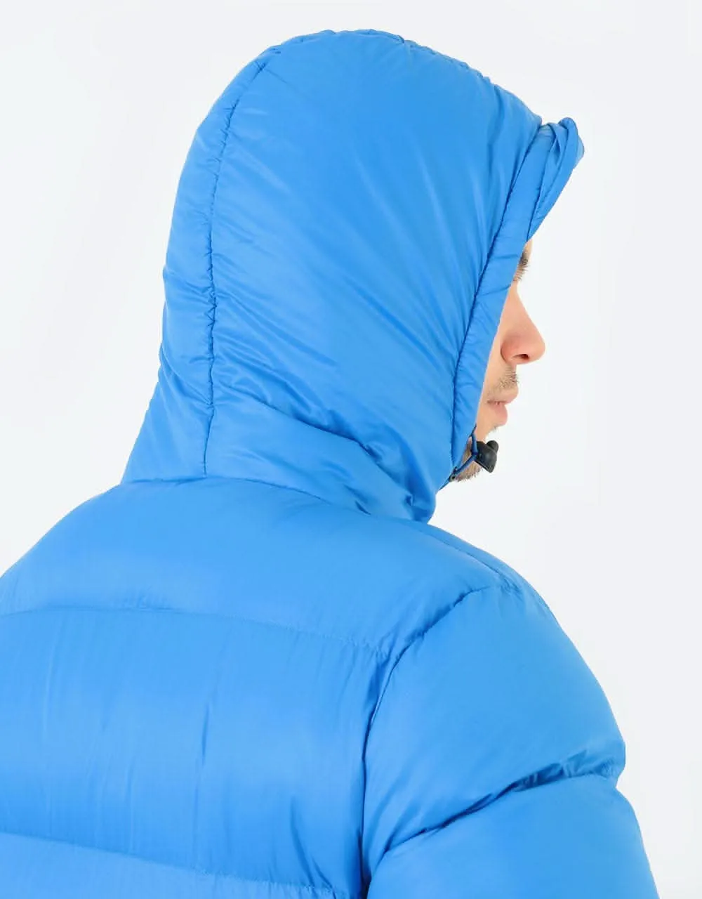 Route One Vostok Hooded Puffer Jacket - Olympian Blue