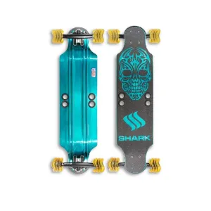 Shiver Shark Aluminum 32" Drop Down Longboard