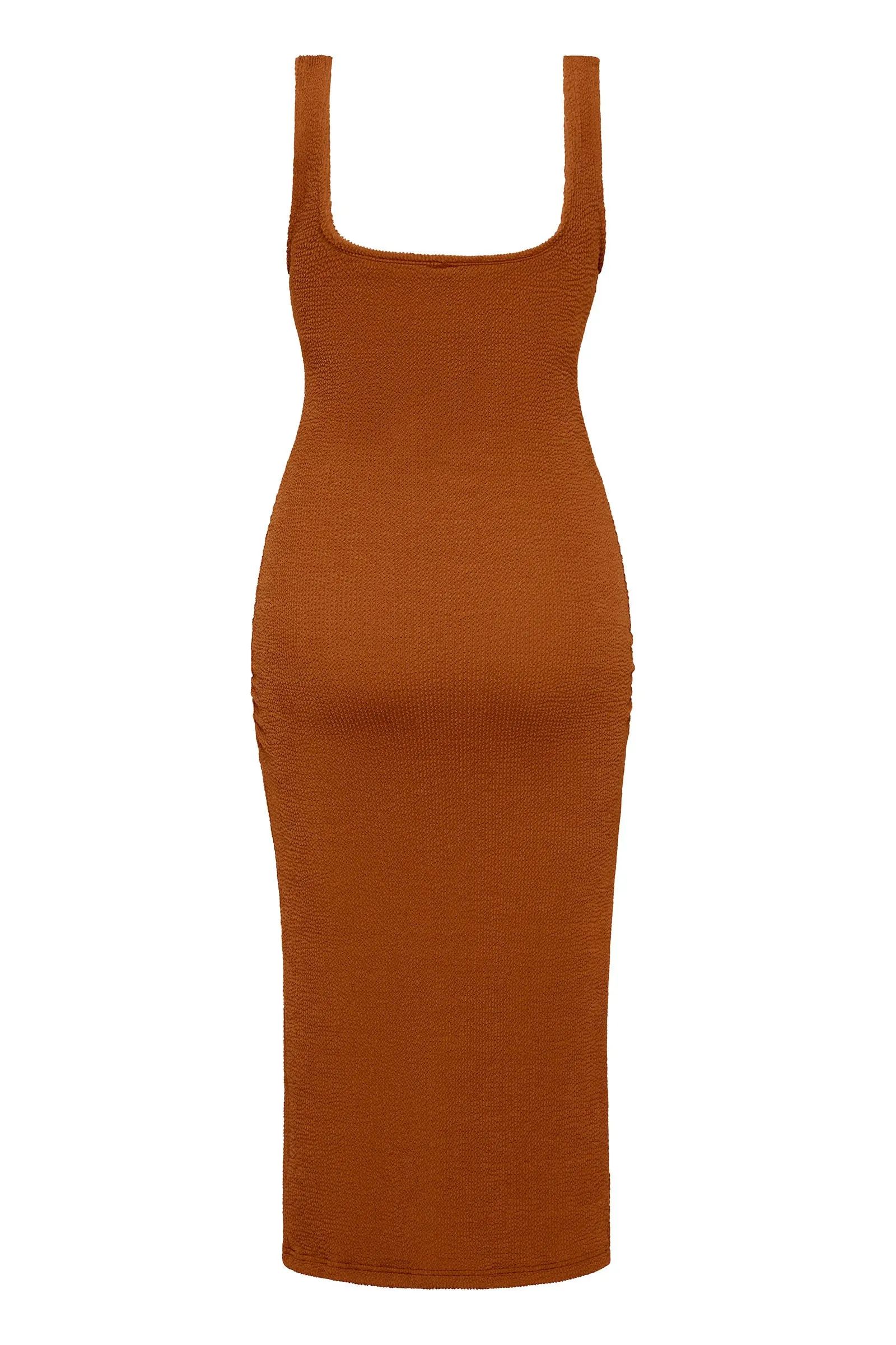 Solstice Midi Dress Caramel