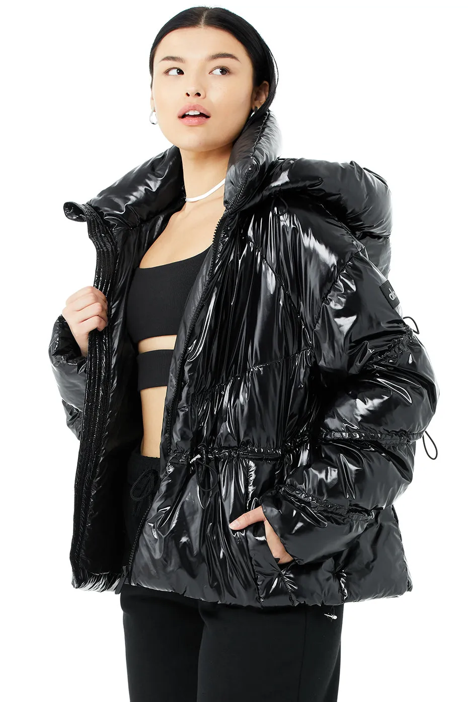 Stunner Puffer Jacket - Black