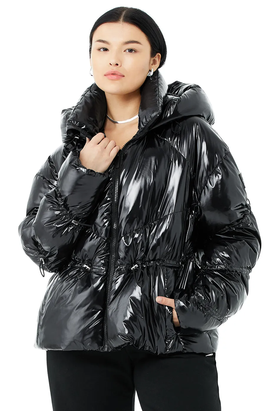 Stunner Puffer Jacket - Black