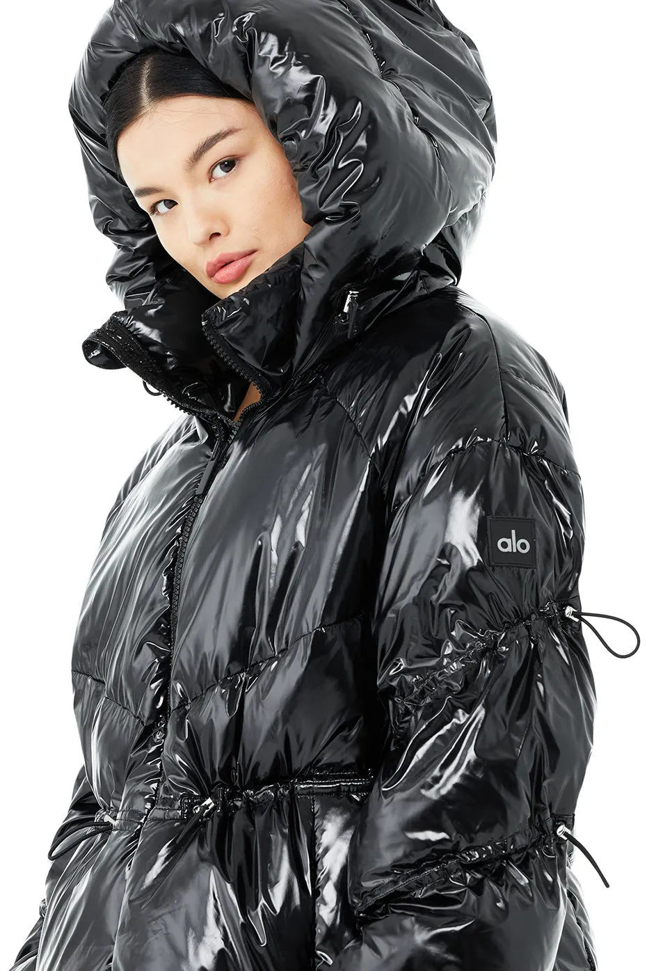 Stunner Puffer Jacket - Black