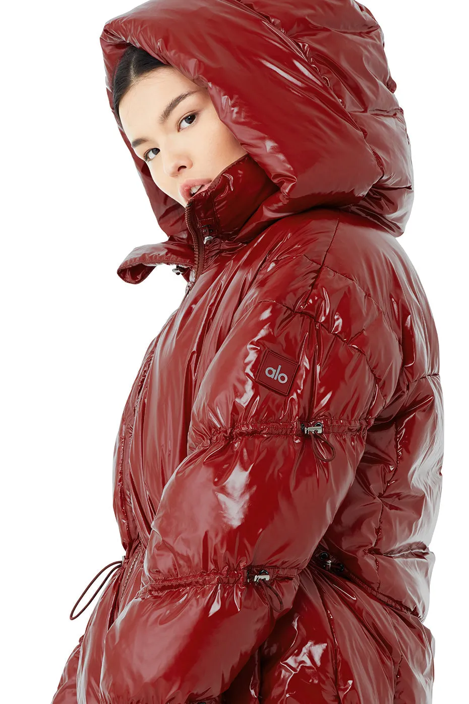 Stunner Puffer Jacket - Cranberry