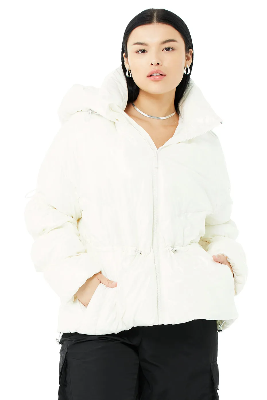 Stunner Puffer Jacket - Ivory