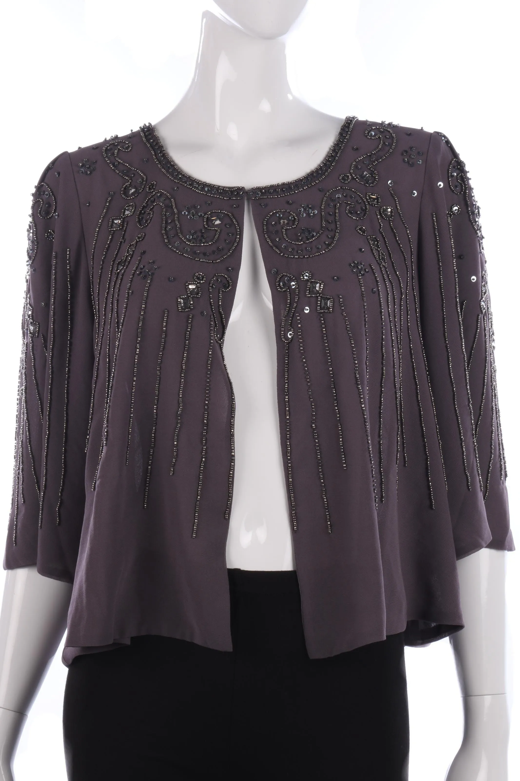 Stunning beaded jacket size M