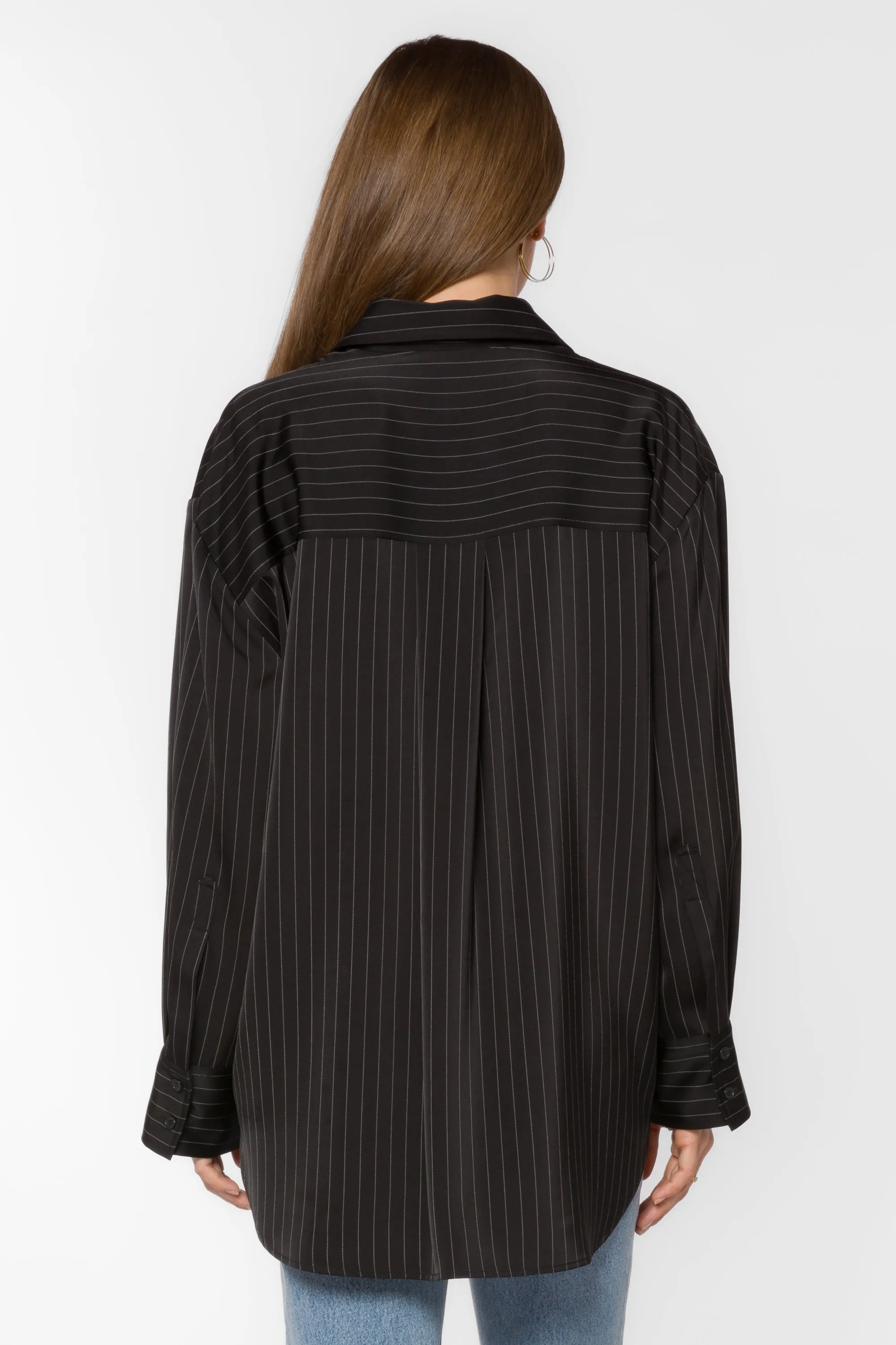 Sutton Black Stripe Shirt