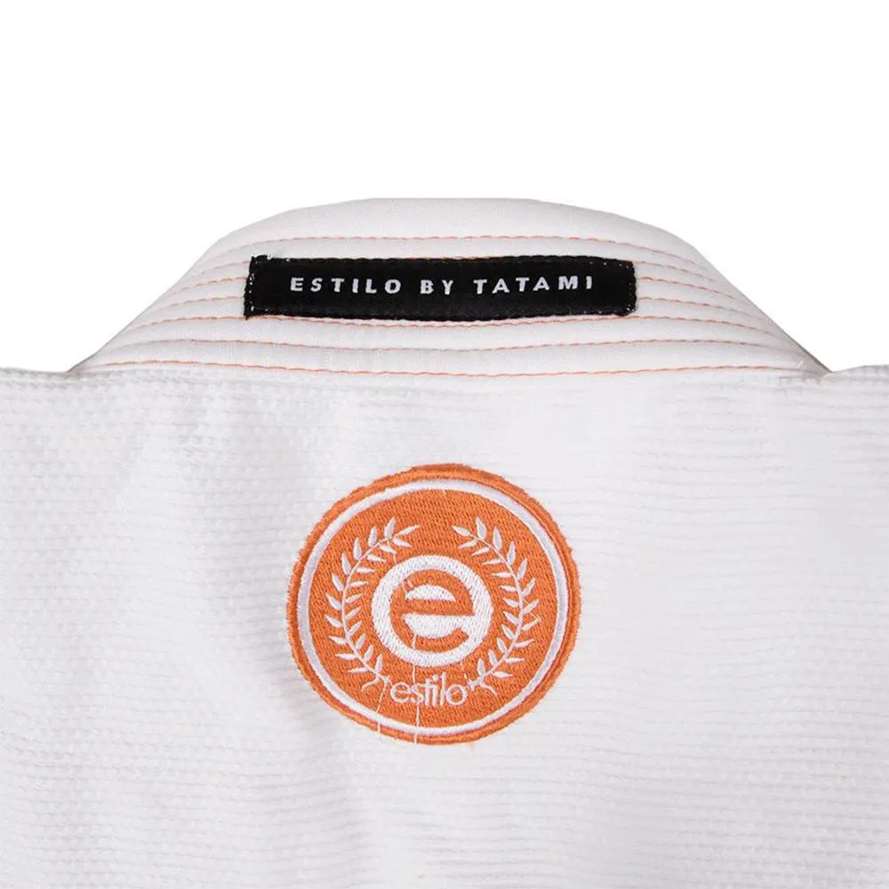 Tatami "Estilo 6.0" BJJ Gi - White/Orange