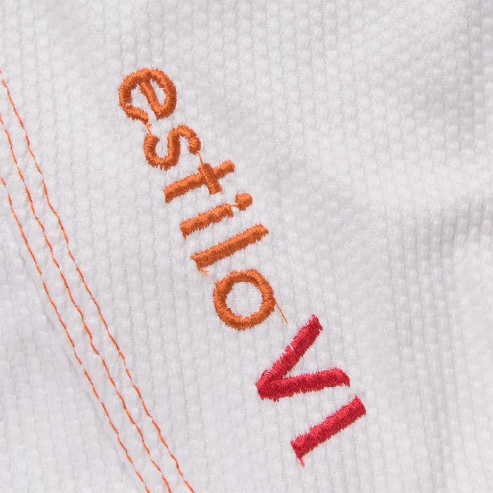 Tatami "Estilo 6.0" BJJ Gi - White/Orange