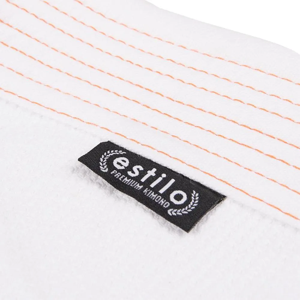 Tatami "Estilo 6.0" BJJ Gi - White/Orange