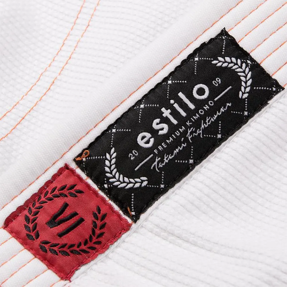 Tatami "Estilo 6.0" BJJ Gi - White/Orange