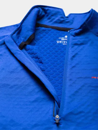 Tech Prism 1/2 Zip Top | Cobalt/Flame