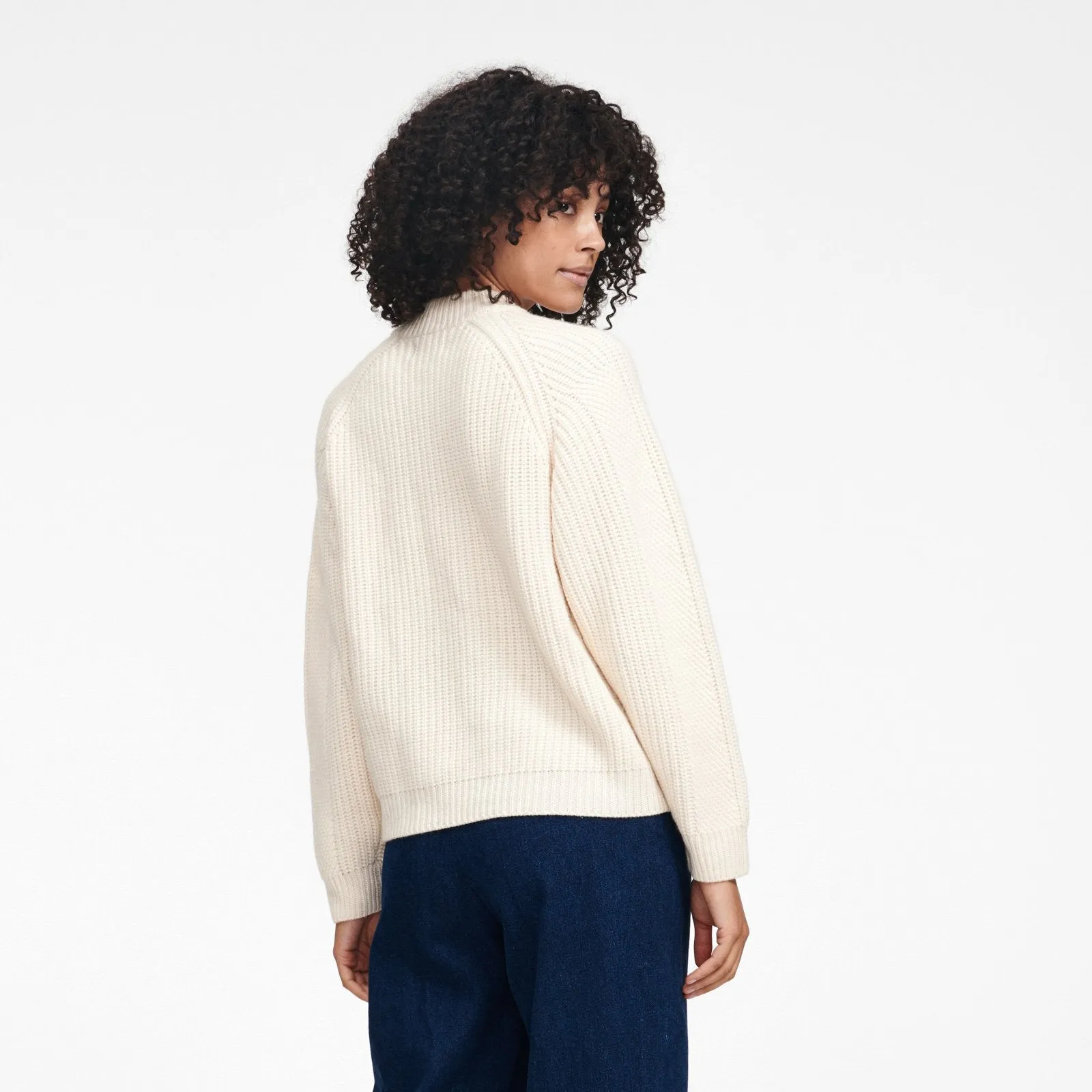 Textured Crewneck Sweater