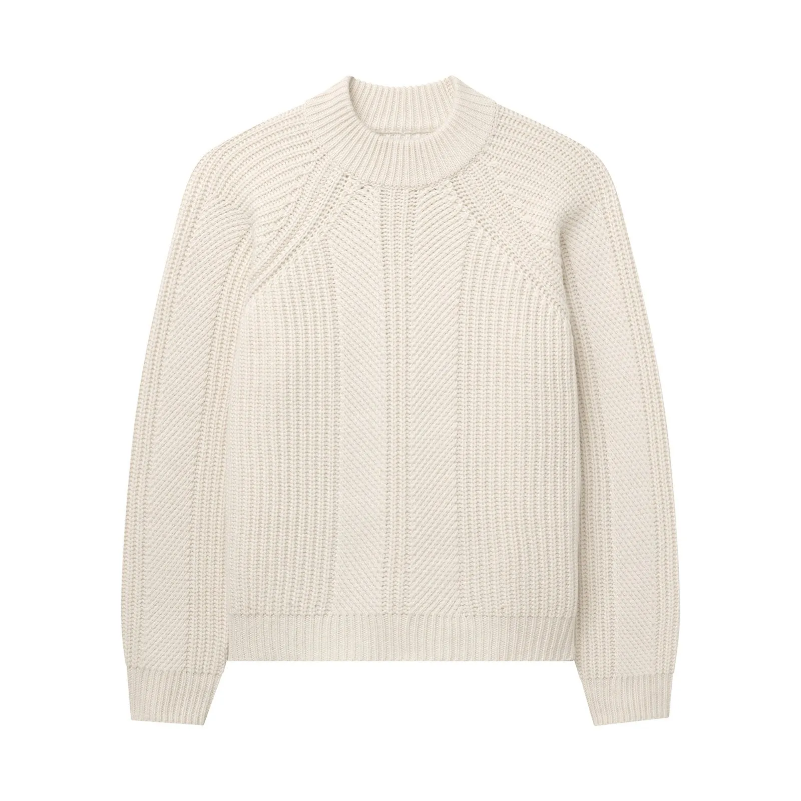 Textured Crewneck Sweater