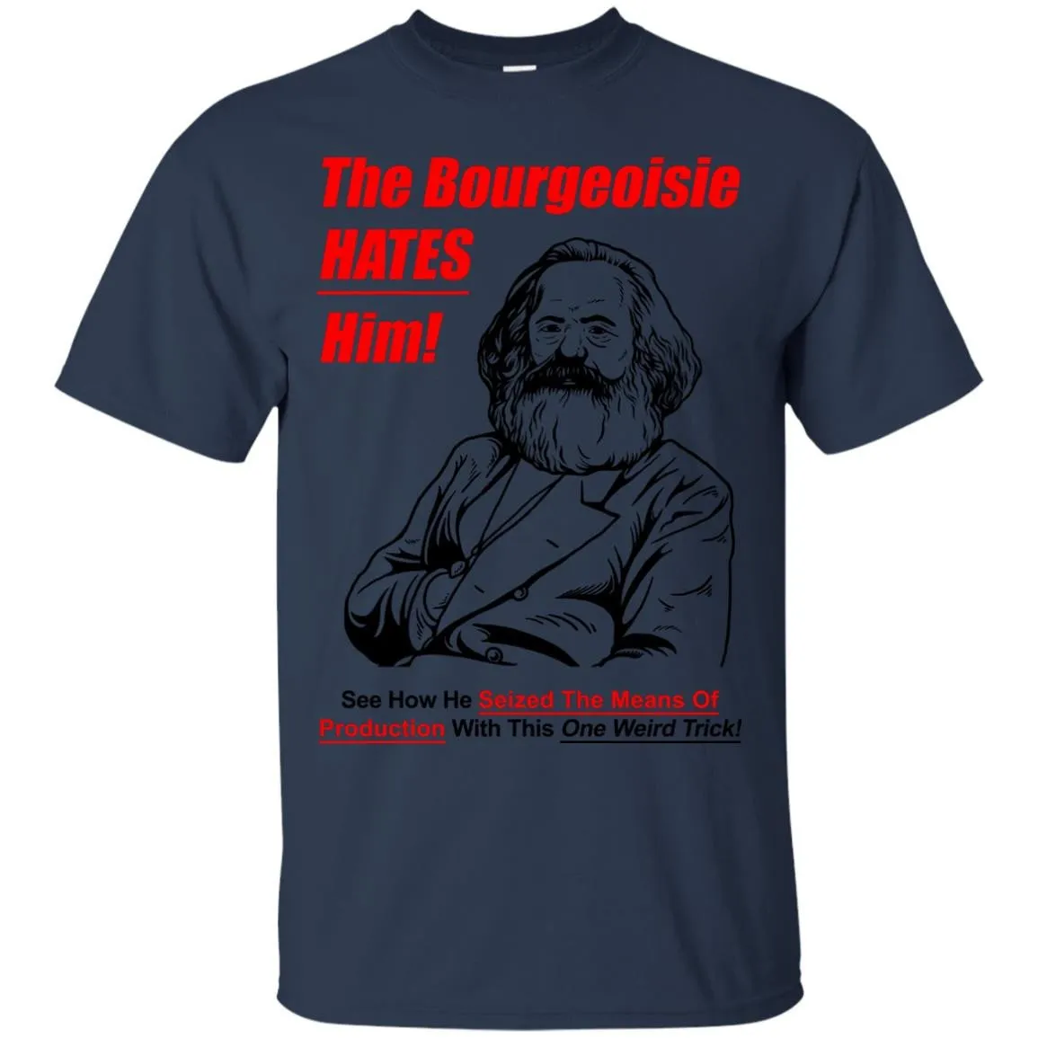 The Bourgeoisie Hates Him T-Shirt