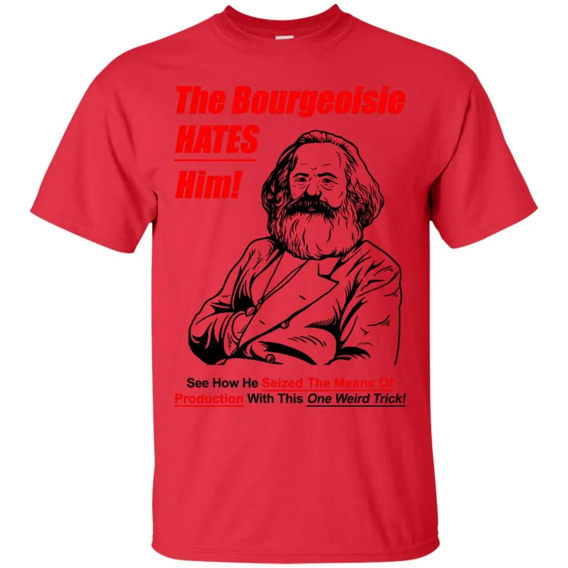 The Bourgeoisie Hates Him T-Shirt