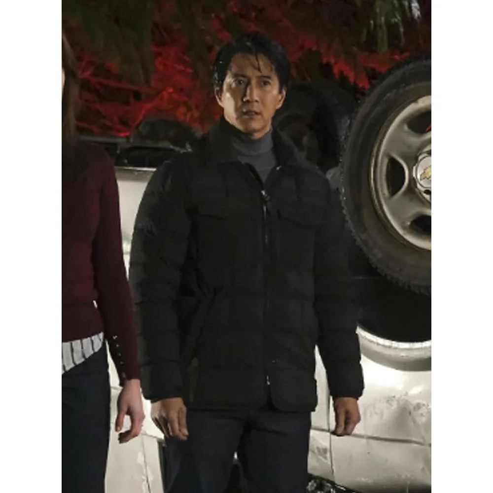 The Good Doctor Dr Alex Park Will Yun Lee Black Puffer Jacket