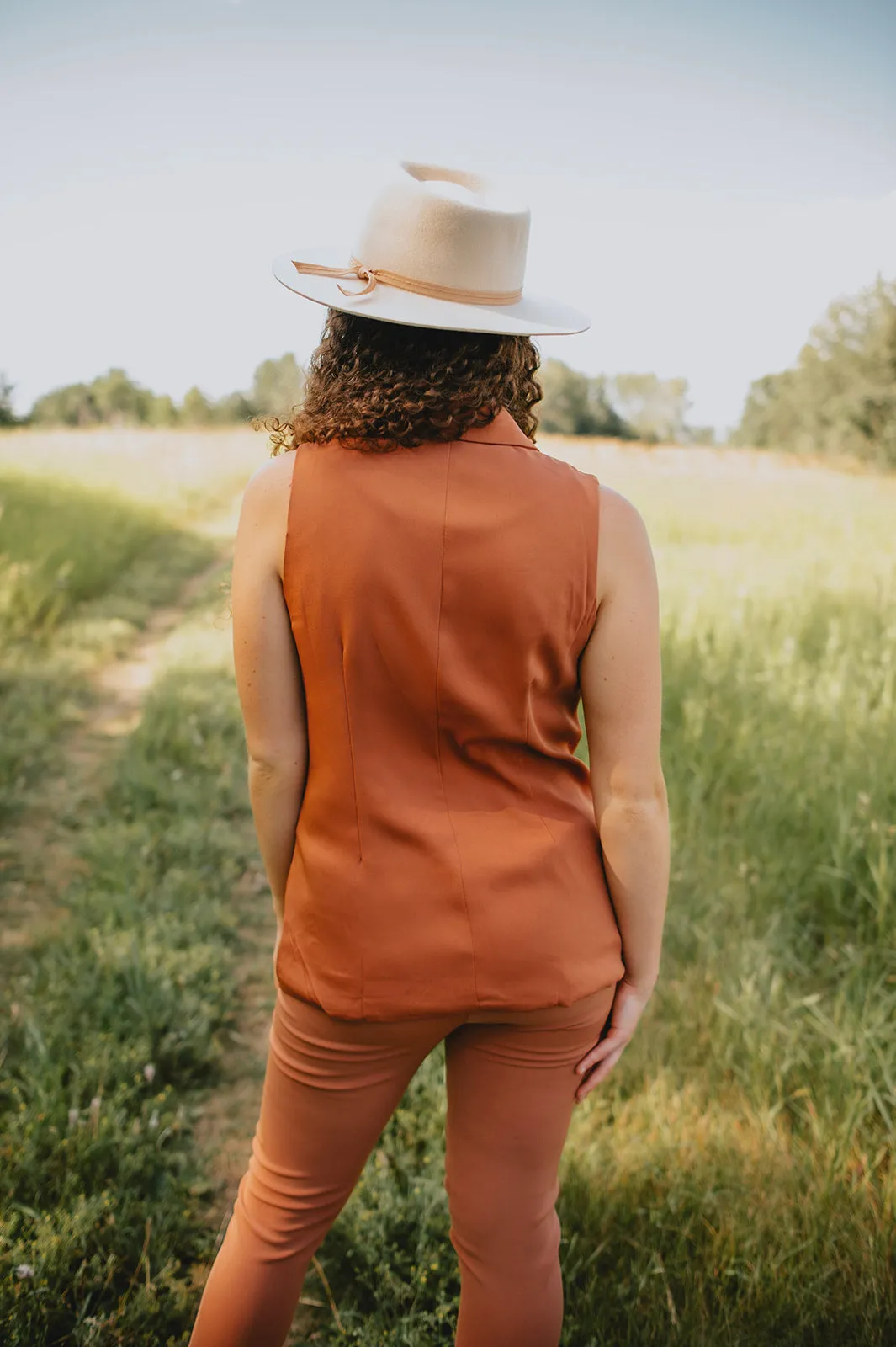 The Halo Blazer Vest