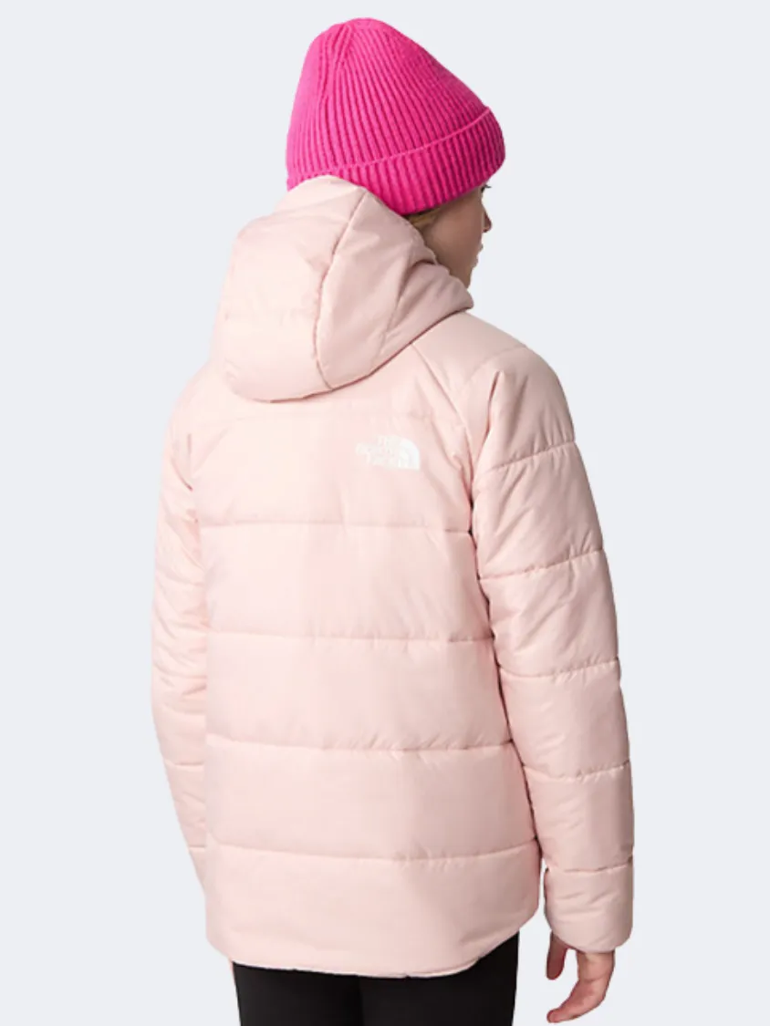 The North Face Reversible Girls Lifestyle Jacket Pink Moss/Garde