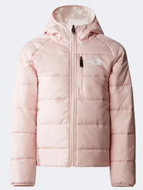 The North Face Reversible Girls Lifestyle Jacket Pink Moss/Garde