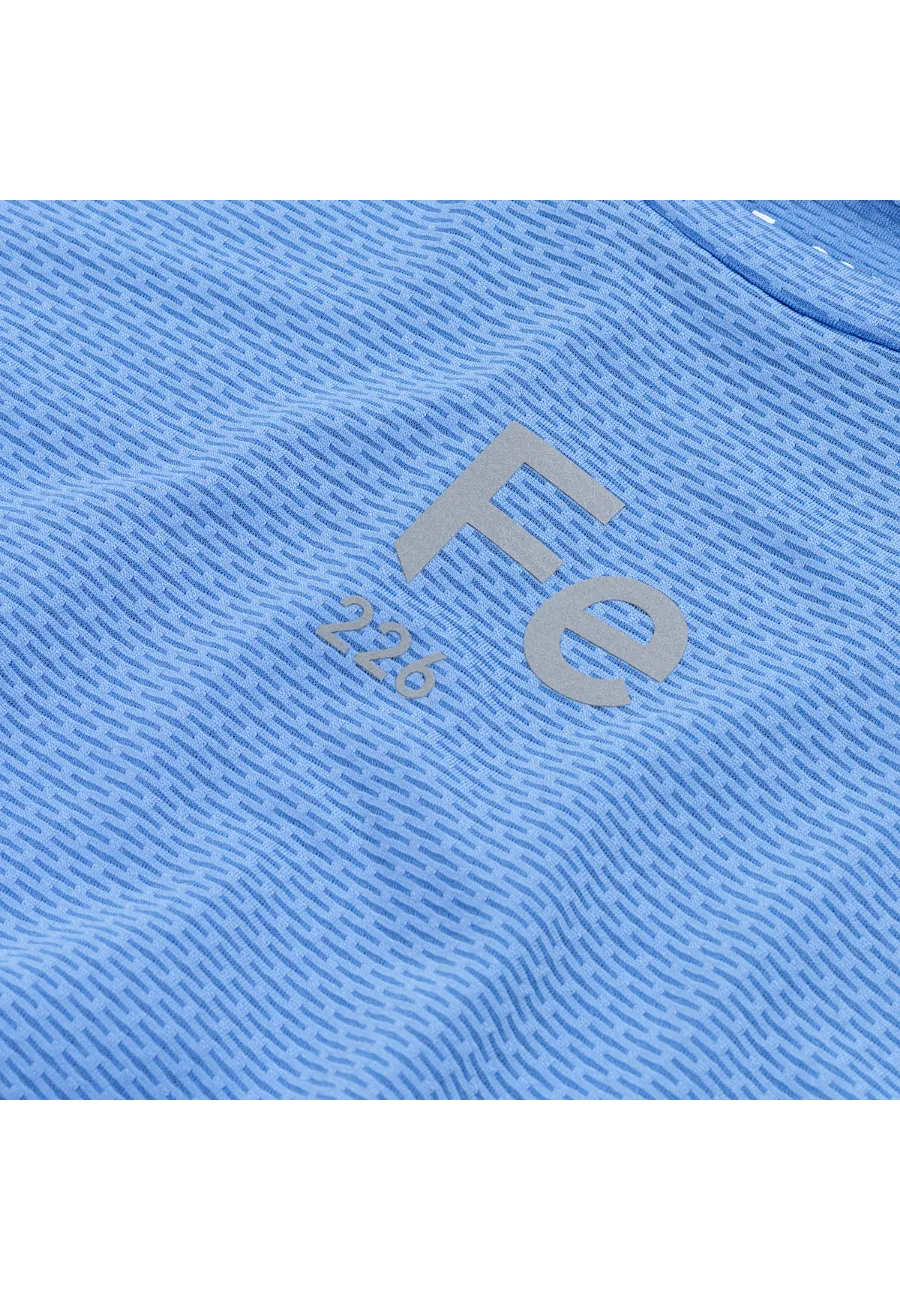 THE Running Shirt - Ultramarine Blue, Odour free | Fe226 - Left in S