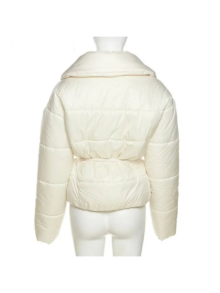 Tia Tie Puffer Jacket