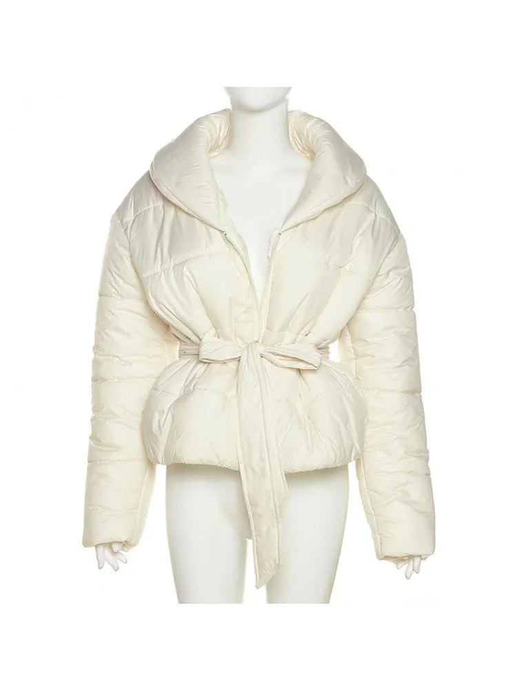 Tia Tie Puffer Jacket