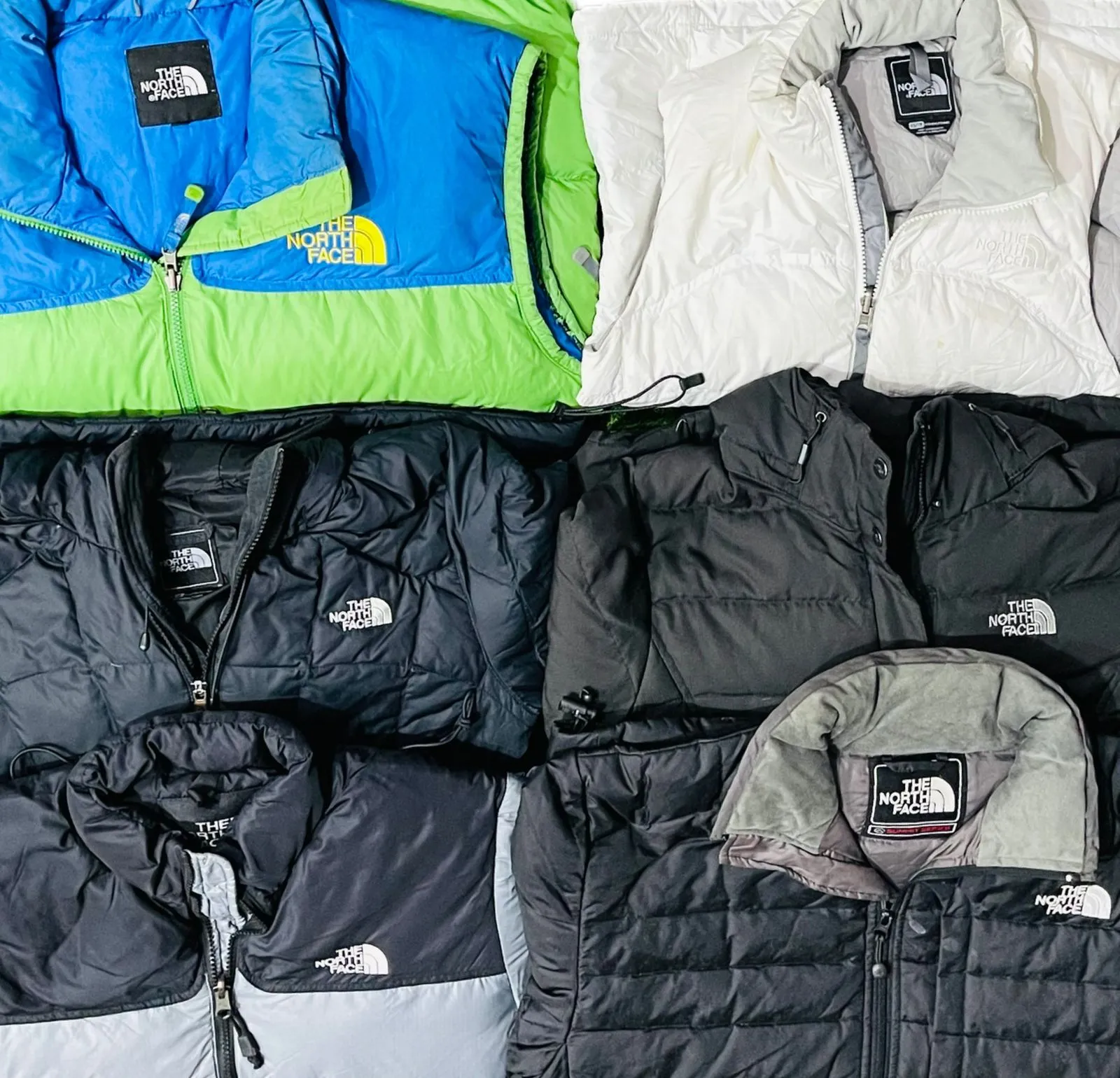 TNF puffer jacket 10 pcs