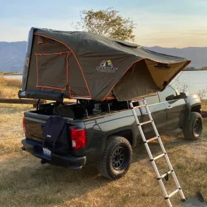 Tuff Stuff ALPHA Hard Top Side Open Roof Top Tent, 4 Person