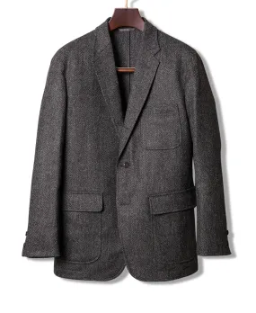 Unstructured IVY JACKET Herringbone