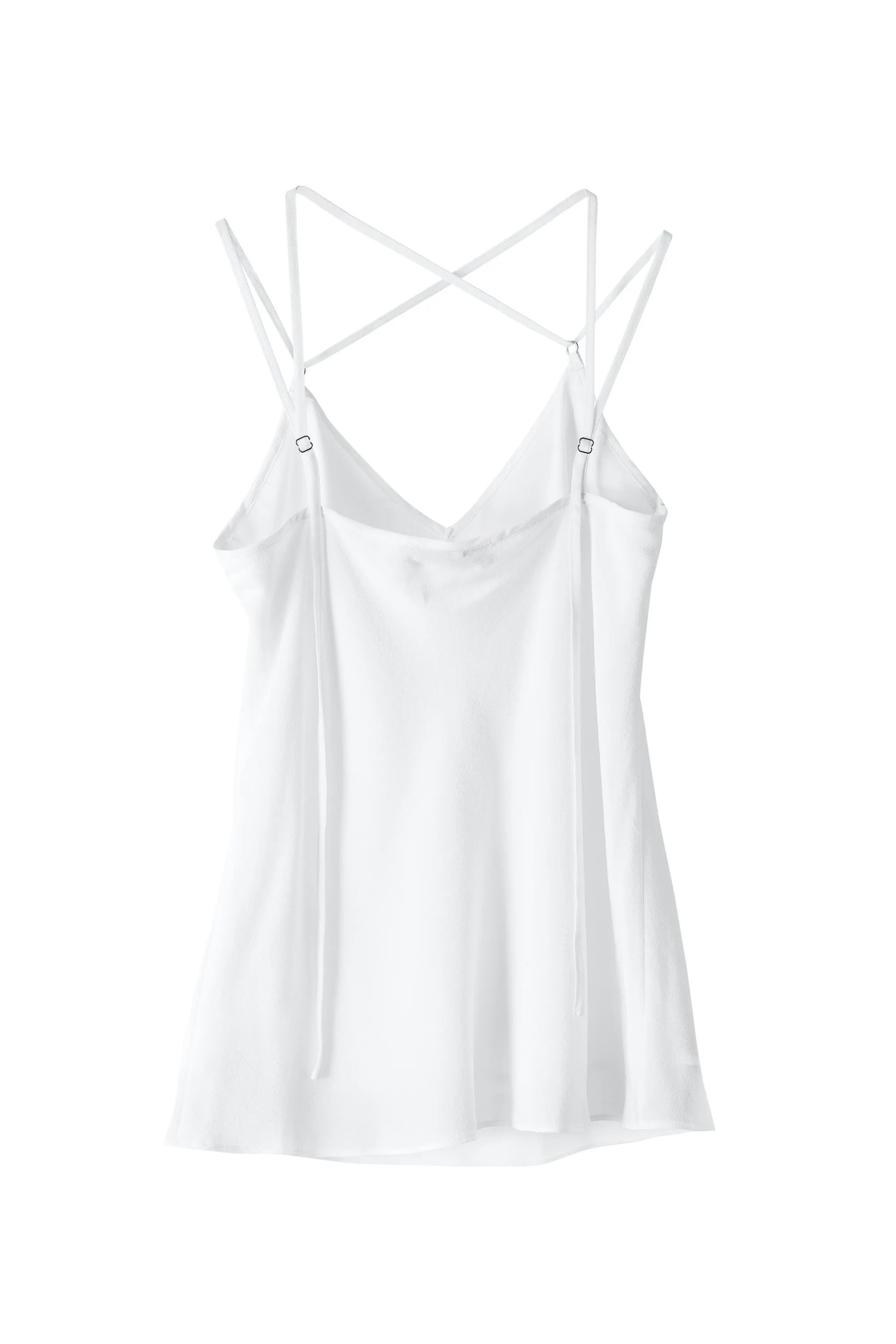 Vela Silk Camisole White