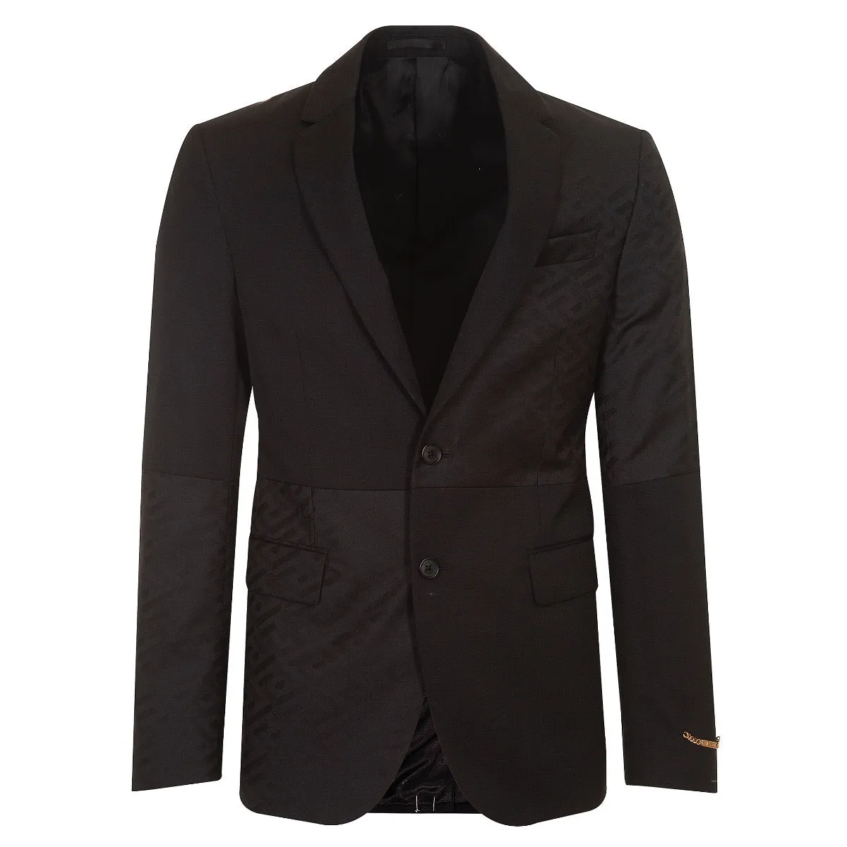 Versace La Greca Print Blazer