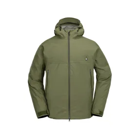 Volcom Side Hit Shell Snow Jacket - Ivy