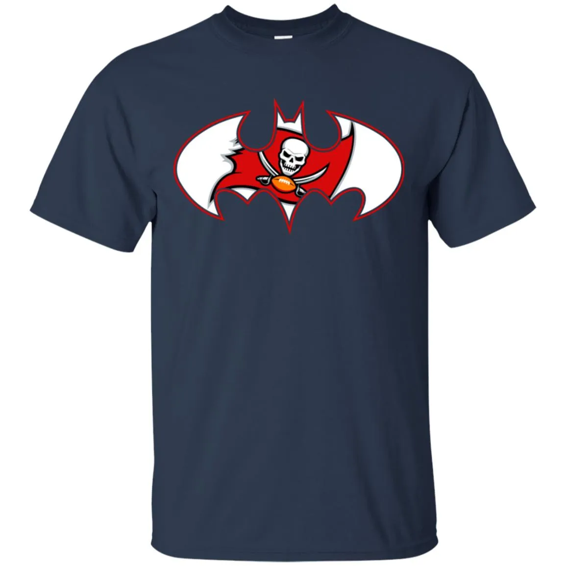 We Are The Tampa Bay Buccaneers Batman Nfl Mashup Men Cotton T-Shirt