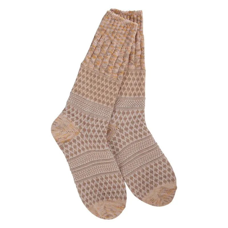 Weekend Gallery Textured Crew Socks