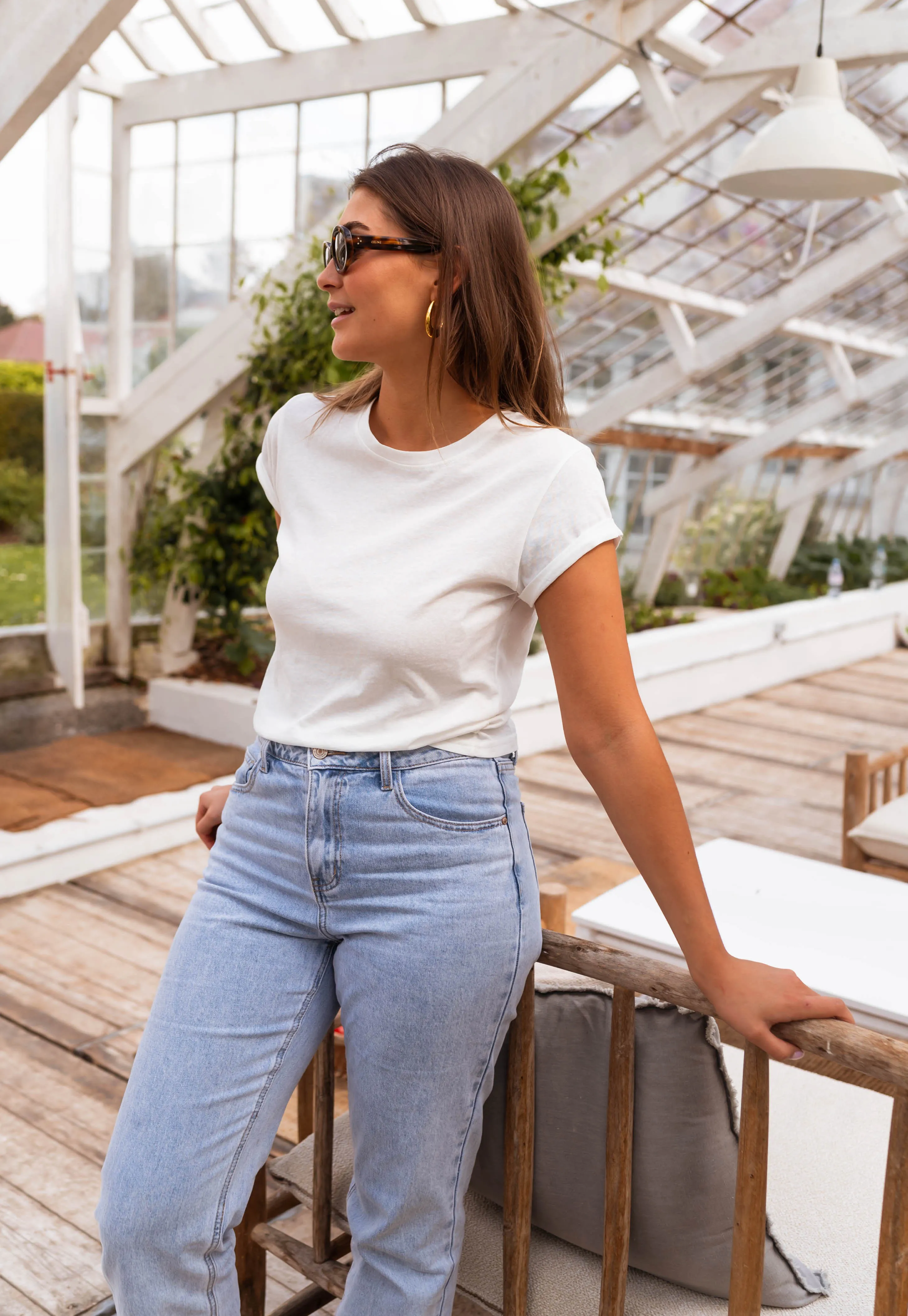 White Lauren T-Shirt