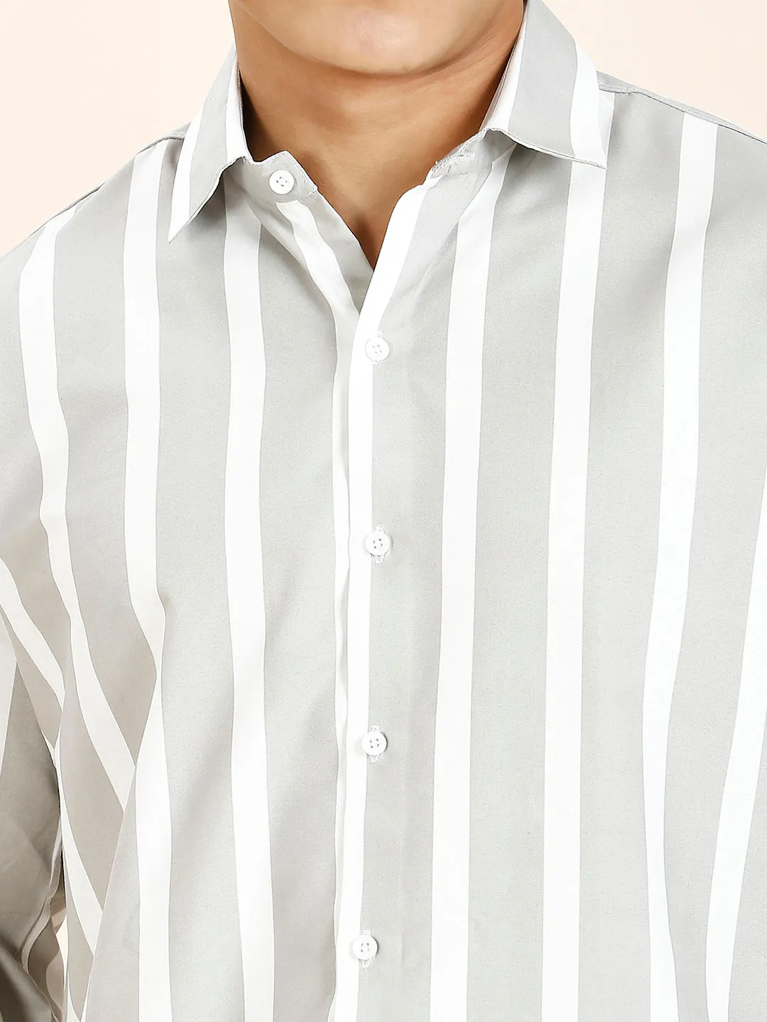 Wolver Striped Men's Shirt