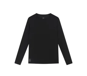 Women's L/S Merino & Silk Base Layer | Black