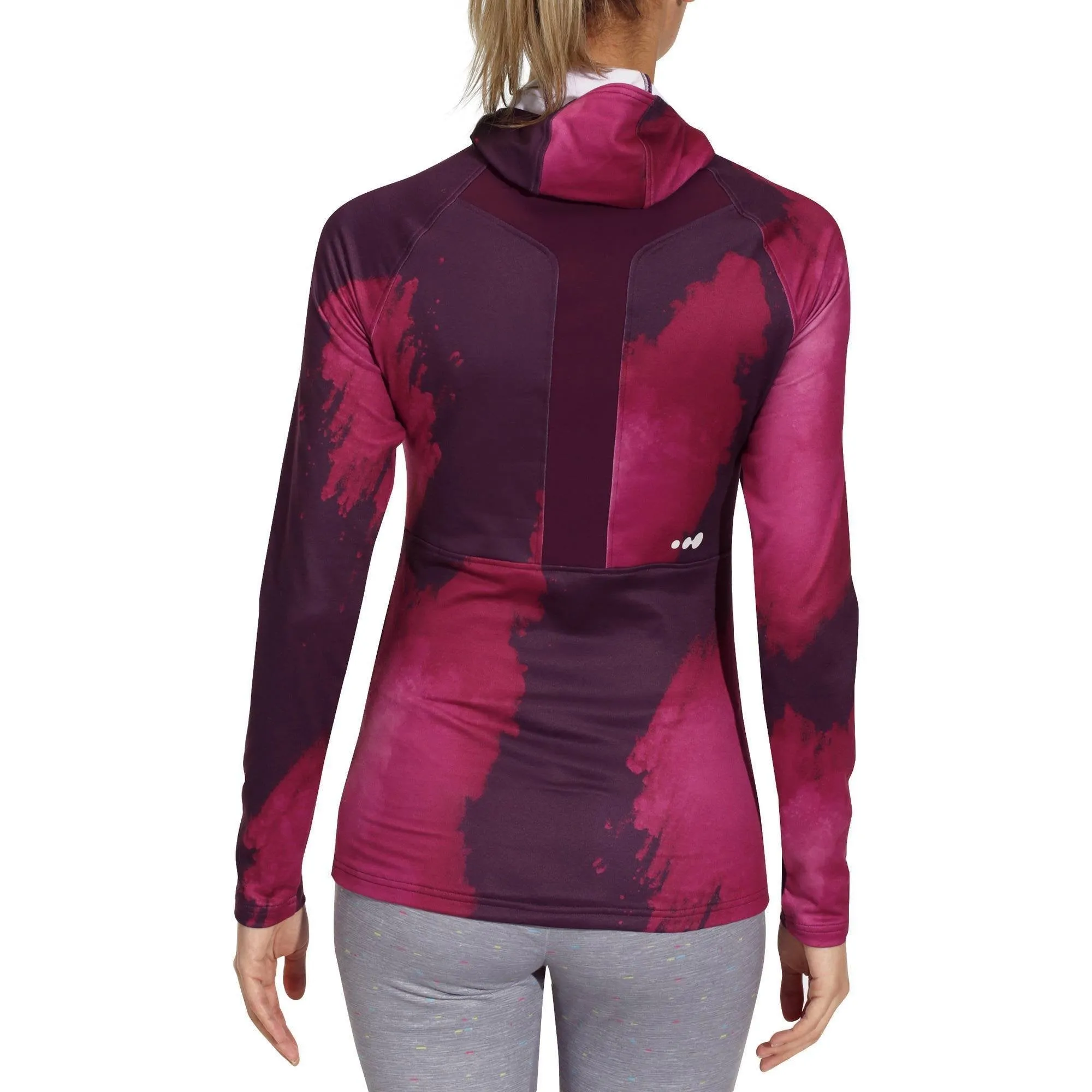 Women's Ski Base Layer Hood Top Freshwarm